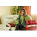 Embroidered blouse "Emeralda"